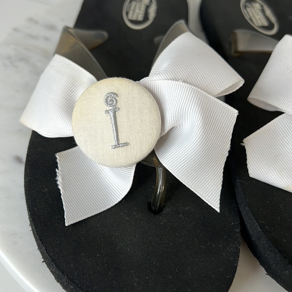 I Do Bridal Flip Flops by Morgan & Company - Picture 4 of 10